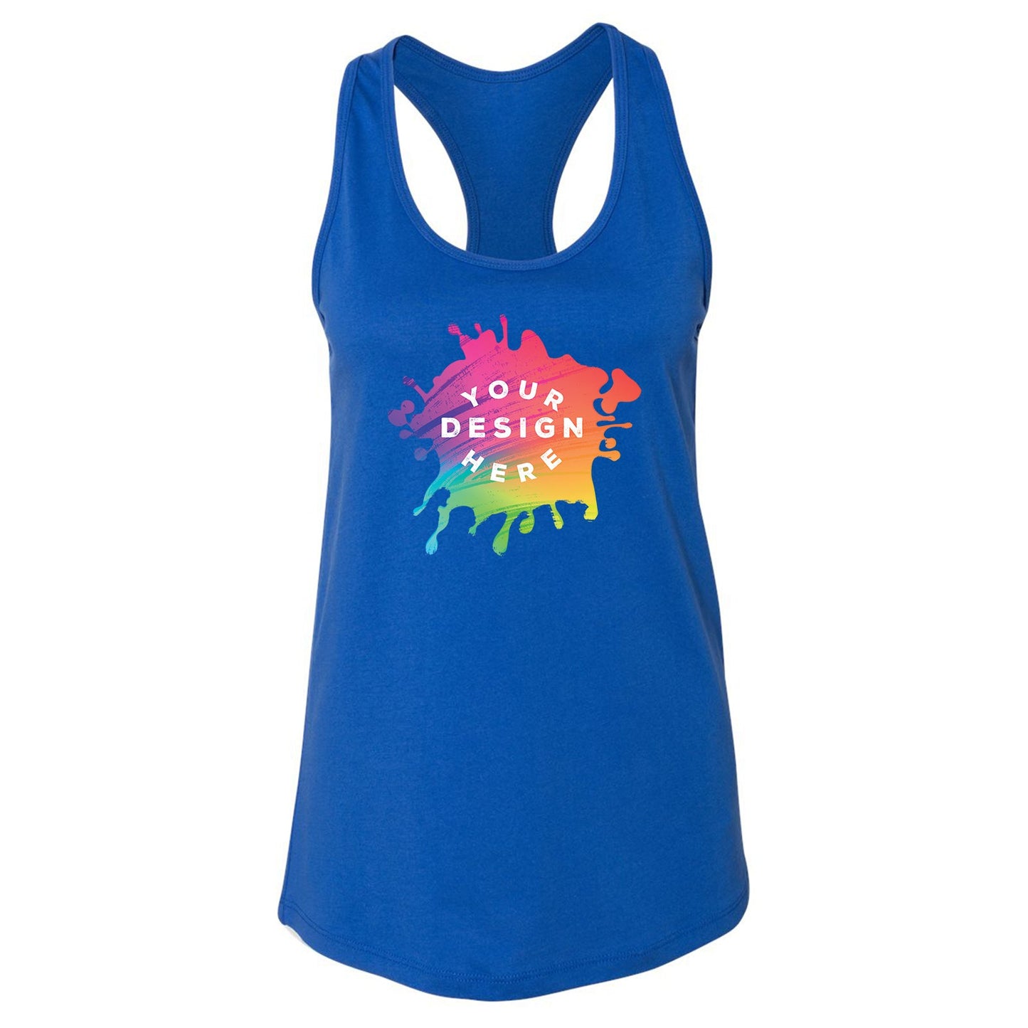 Bella + Canvas Women's 100% Cotton Jersey Racerback Tank Top - Mato & Hash