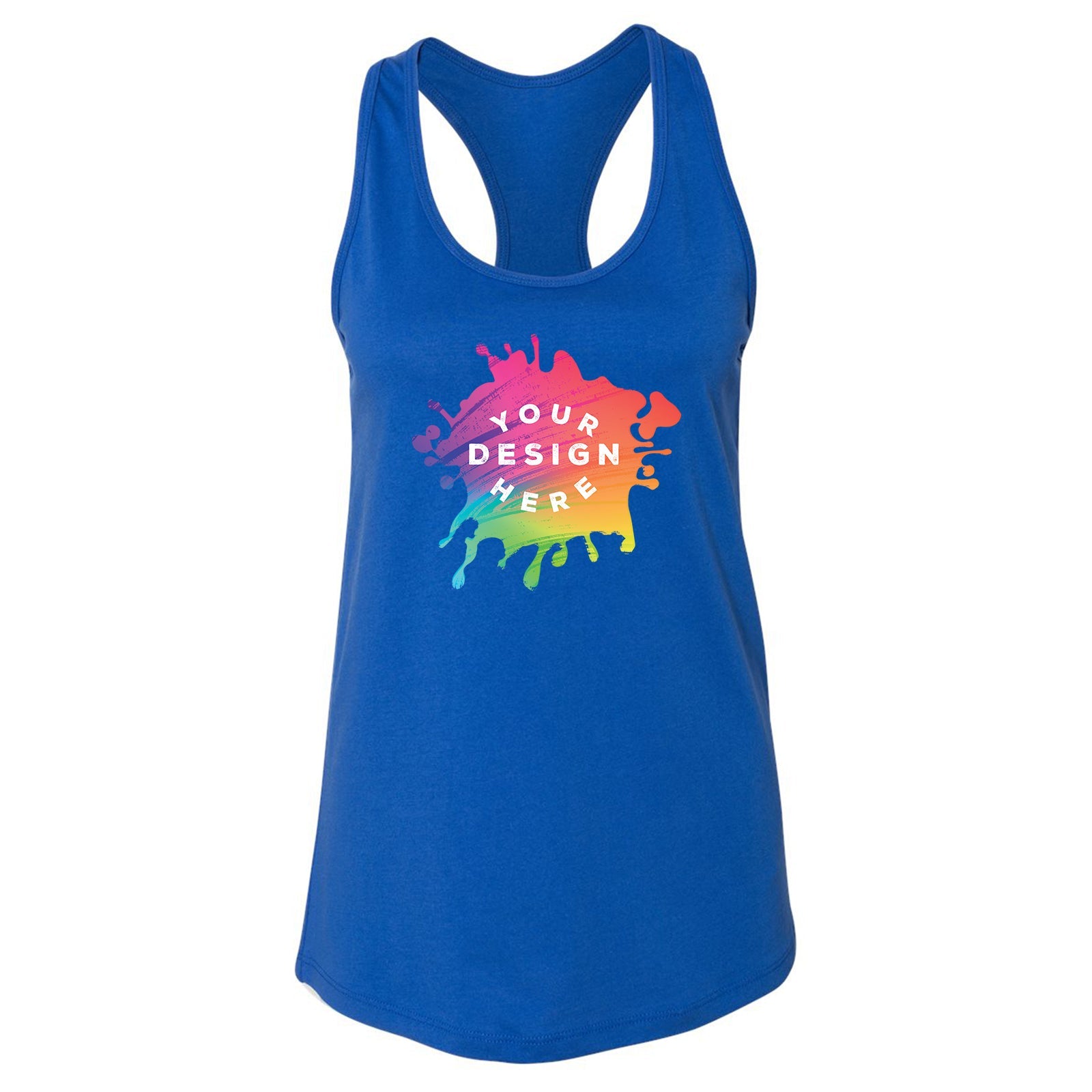 Bella + Canvas Women's 100% Cotton Jersey Racerback Tank Top - Mato & Hash