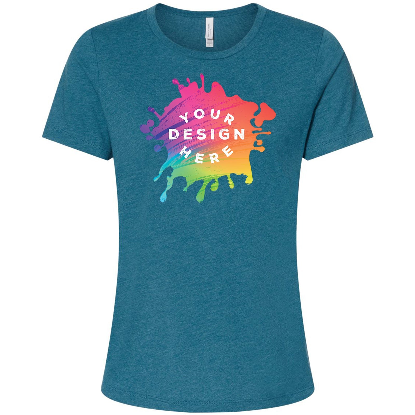 Bella + Canvas Women's Cotton/Polyester Blend T-Shirt - Mato & Hash