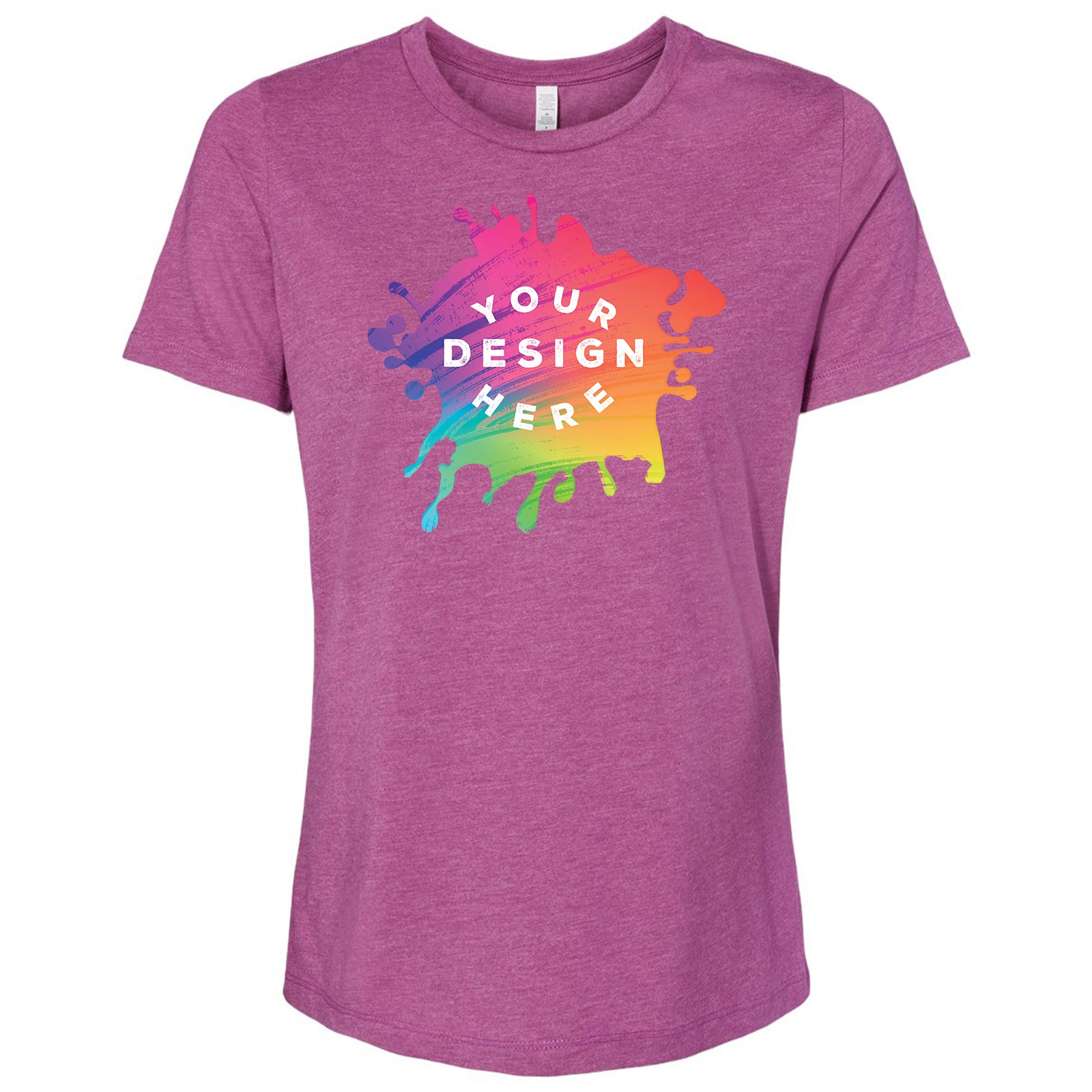 Bella + Canvas Women's Cotton/Polyester Blend T-Shirt - Mato & Hash