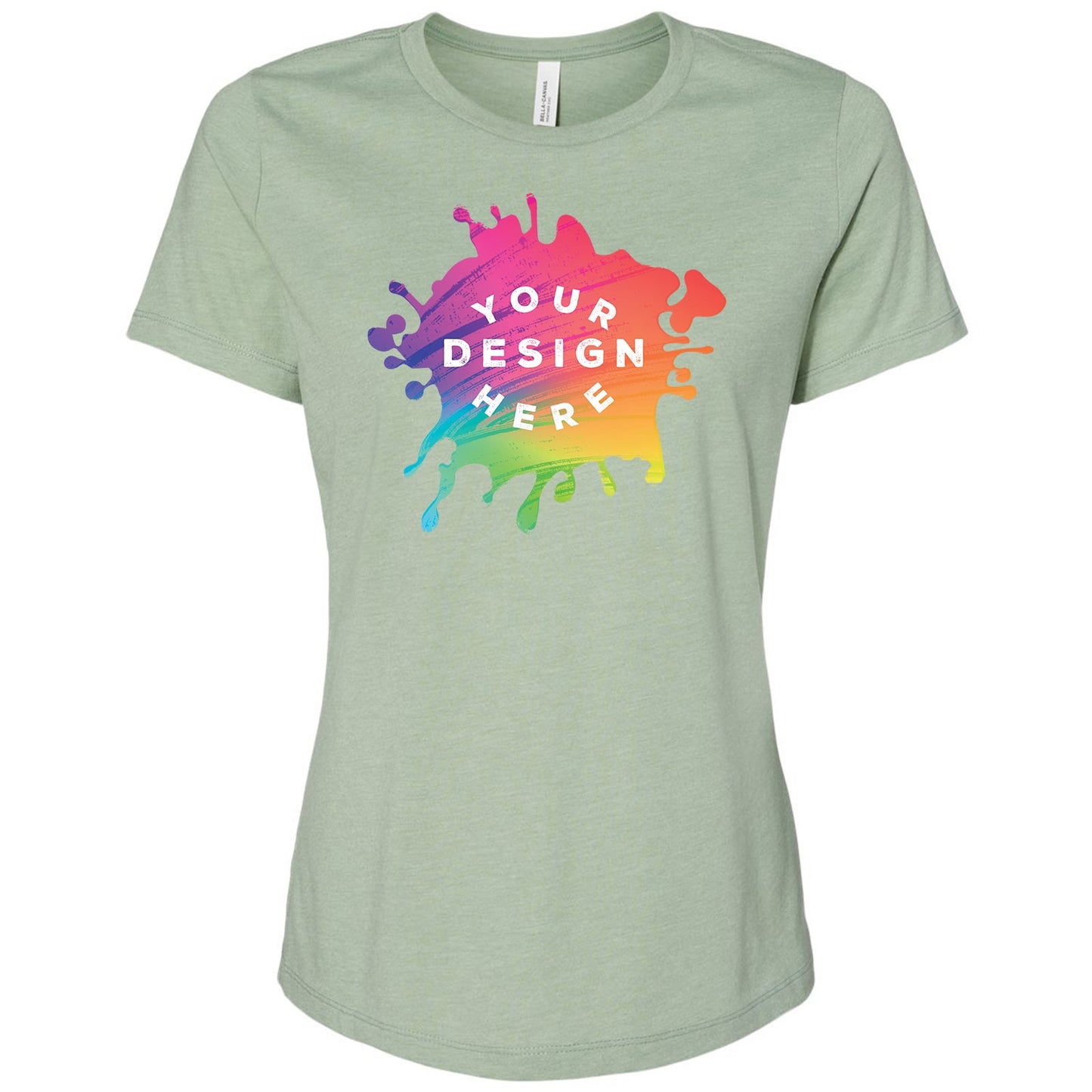 Bella + Canvas Women's Cotton/Polyester Blend T-Shirt - Mato & Hash