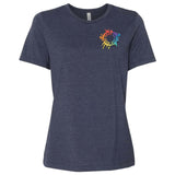 Bella + Canvas Women's Cotton/Polyester Blend T-Shirt Embroidery - Mato & Hash