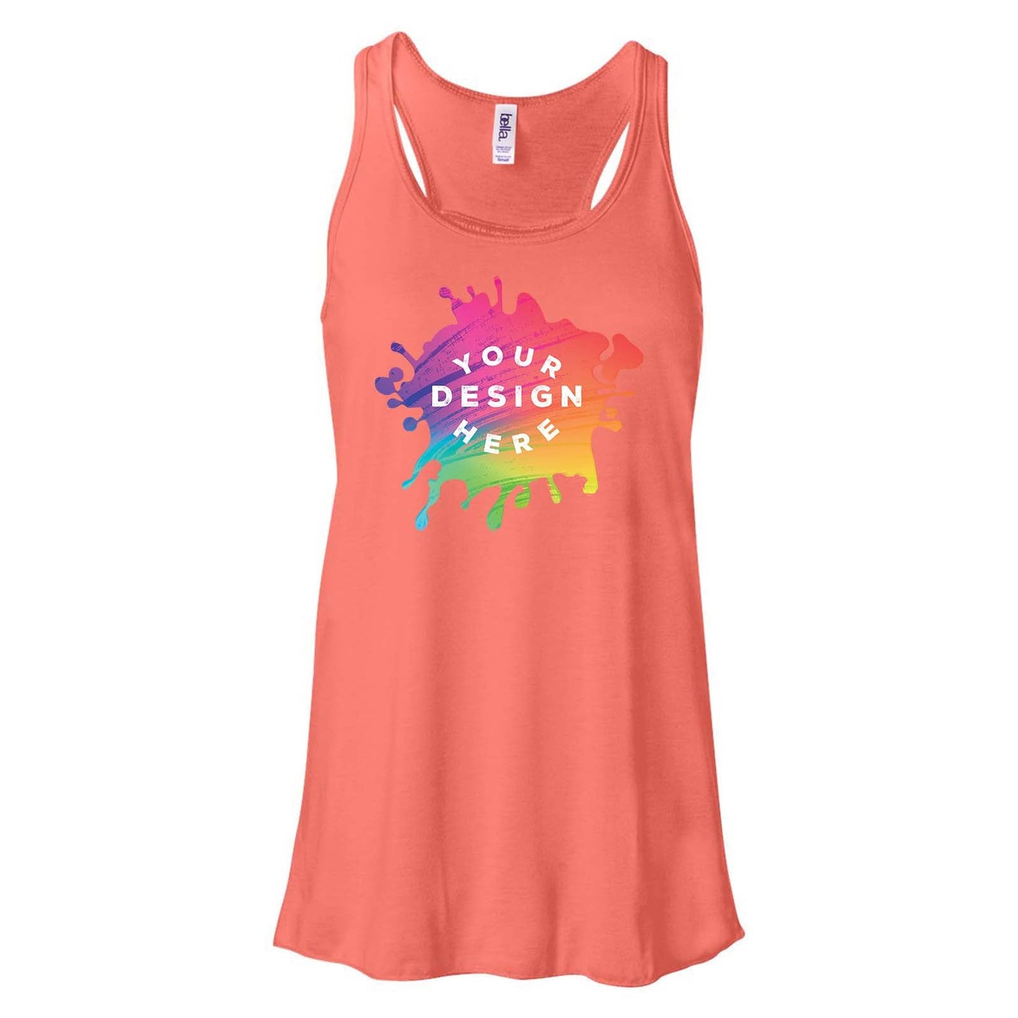 Bella + Canvas Women's Flowy Racerback Tank Top - Mato & Hash