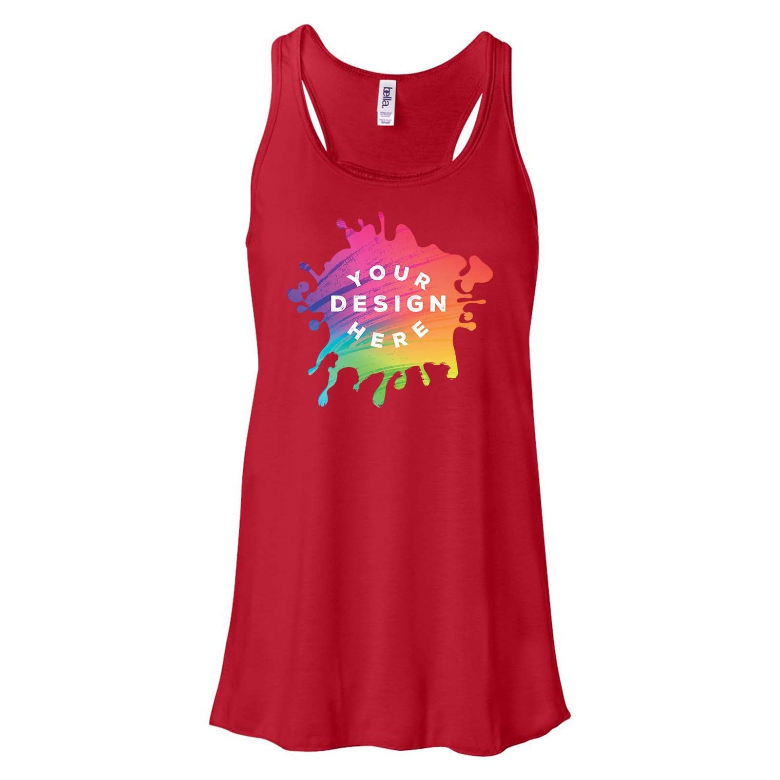 Bella + Canvas Women's Flowy Racerback Tank Top - Mato & Hash