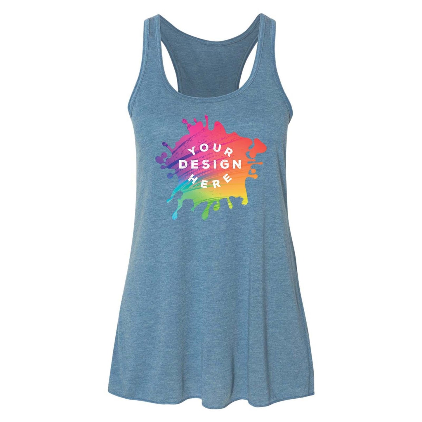 Bella + Canvas Women's Flowy Racerback Tank Top - Mato & Hash