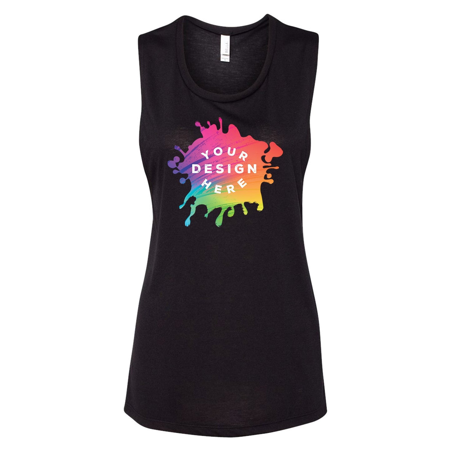 Bella + Canvas Women's Flowy Scoop Muscle Tank Top - Mato & Hash