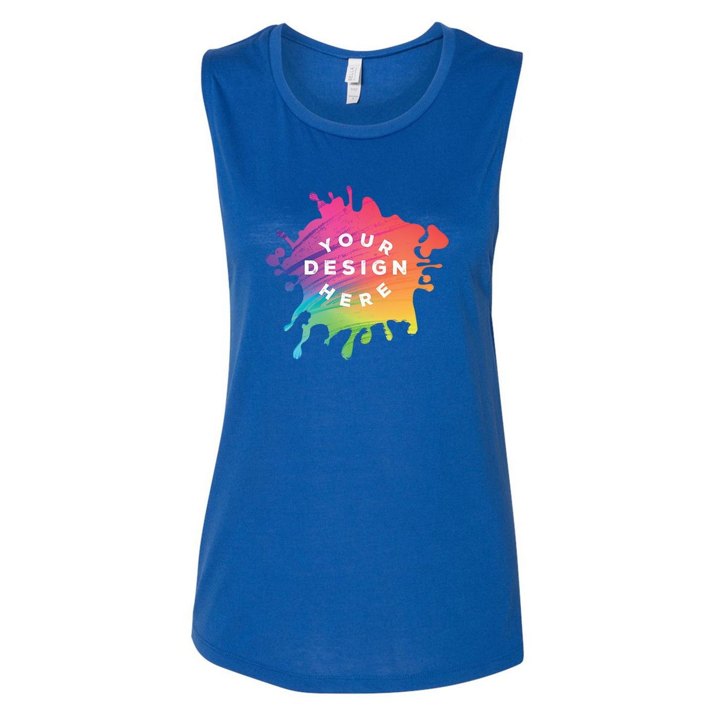 Bella + Canvas Women's Flowy Scoop Muscle Tank Top - Mato & Hash