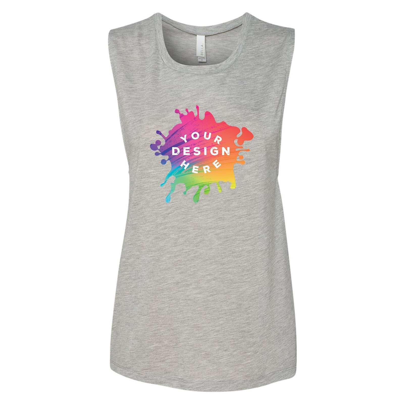 Bella + Canvas Women's Flowy Scoop Muscle Tank Top - Mato & Hash