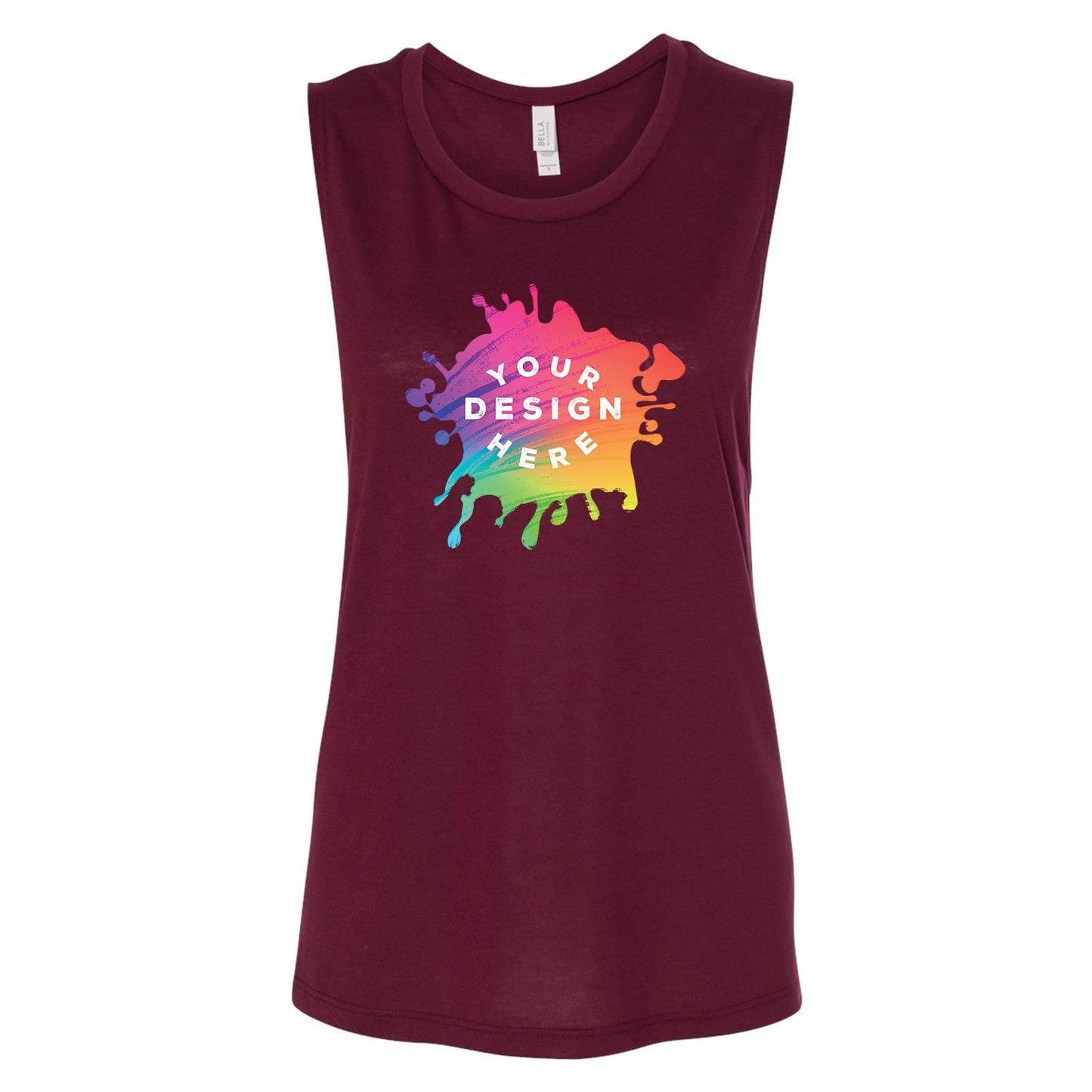 Bella + Canvas Women's Flowy Scoop Muscle Tank Top - Mato & Hash