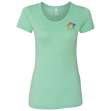 Bella + Canvas Women's Triblend T-Shirt Embroidery