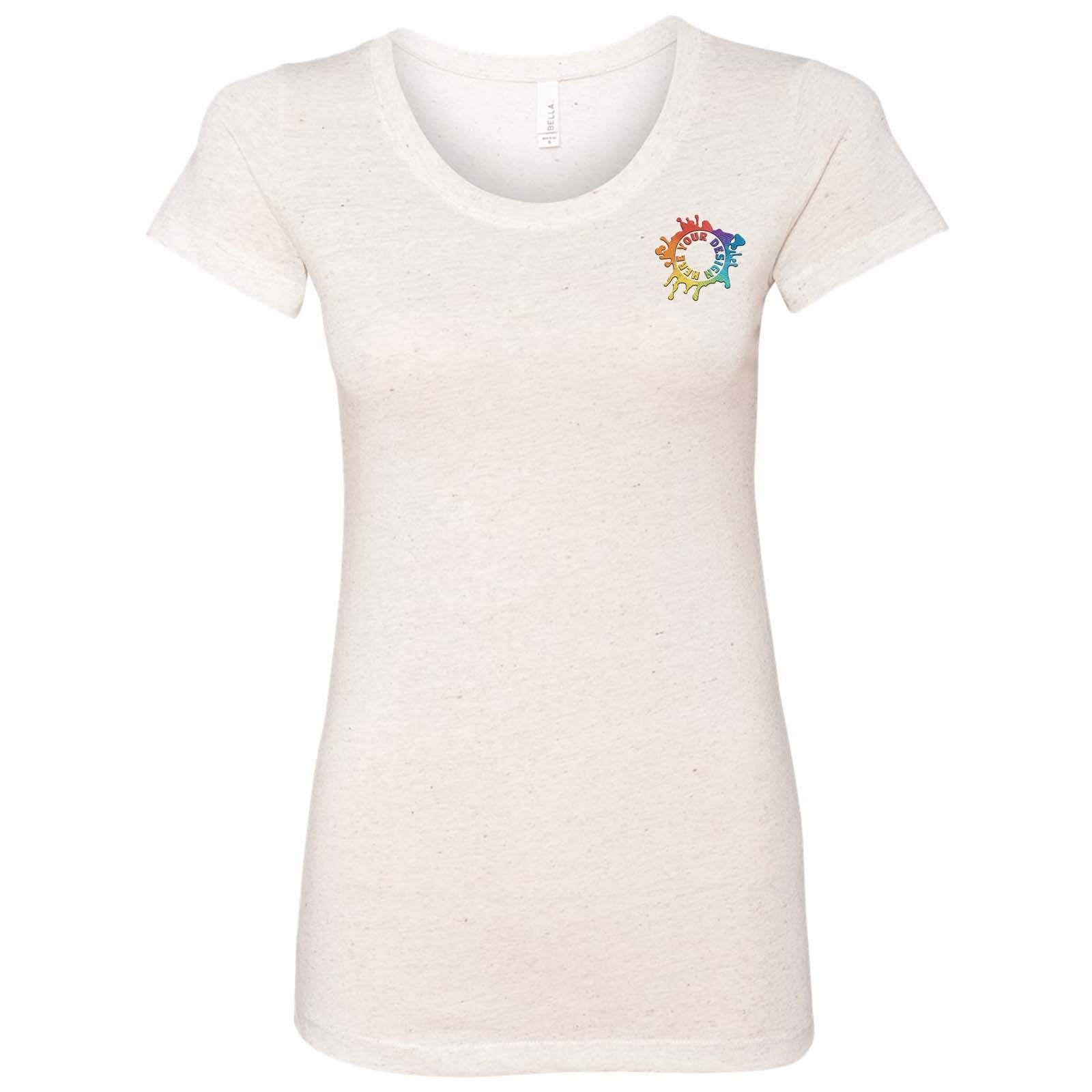 Bella + Canvas Women's Triblend T-Shirt Embroidery - Mato & Hash