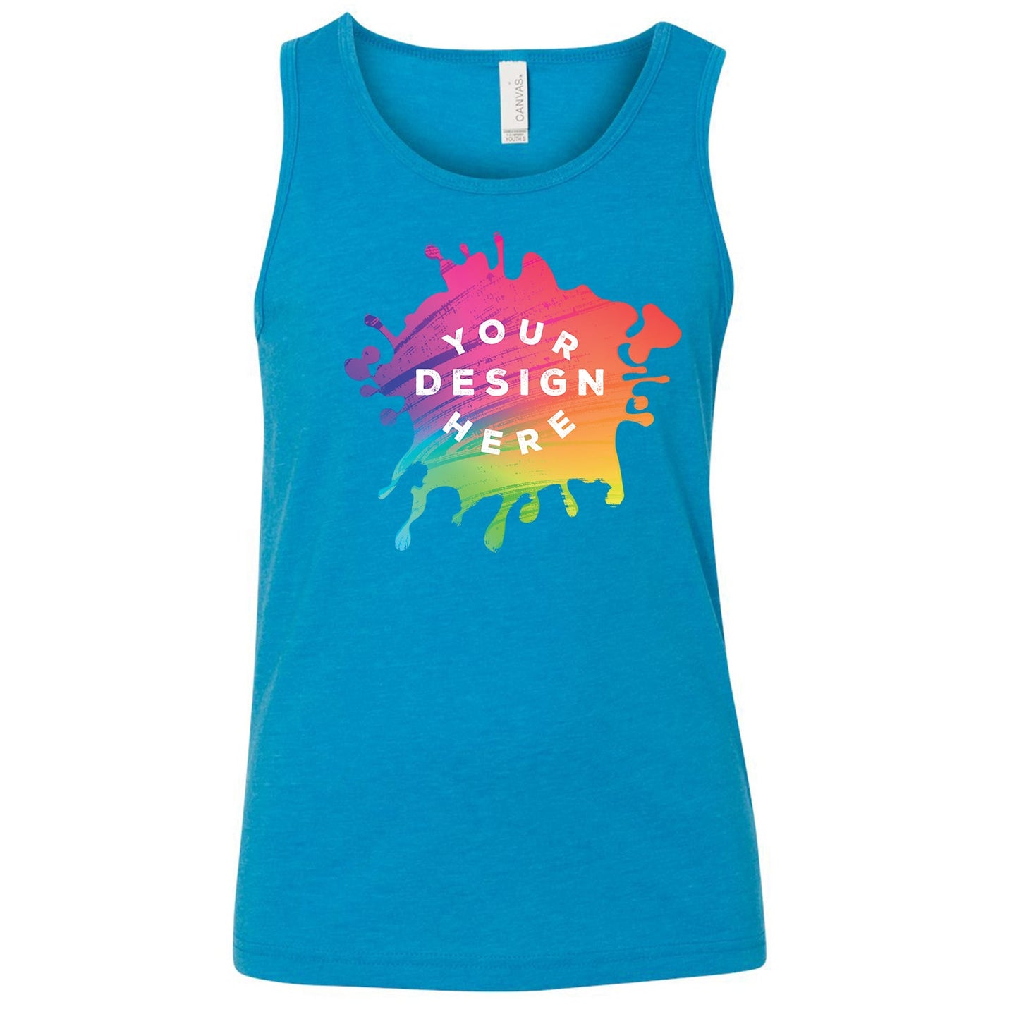 Bella + Canvas Youth Unisex 100% Cotton Jersey Tank Top - Mato & Hash