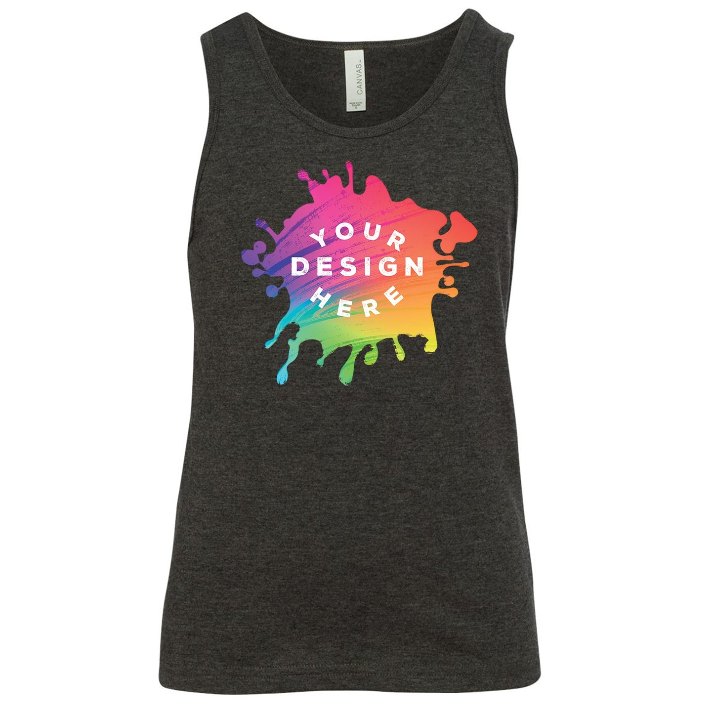 Bella + Canvas Youth Unisex 100% Cotton Jersey Tank Top - Mato & Hash