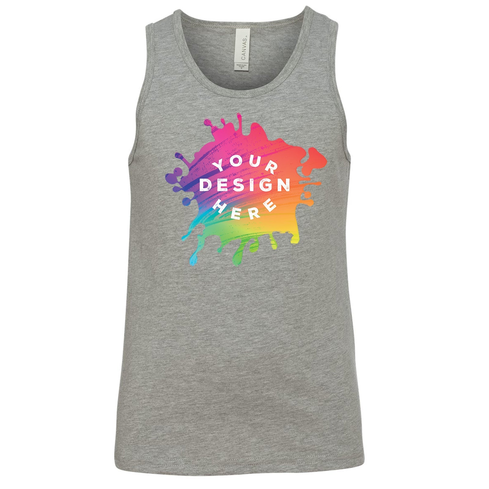Bella + Canvas Youth Unisex 100% Cotton Jersey Tank Top - Mato & Hash