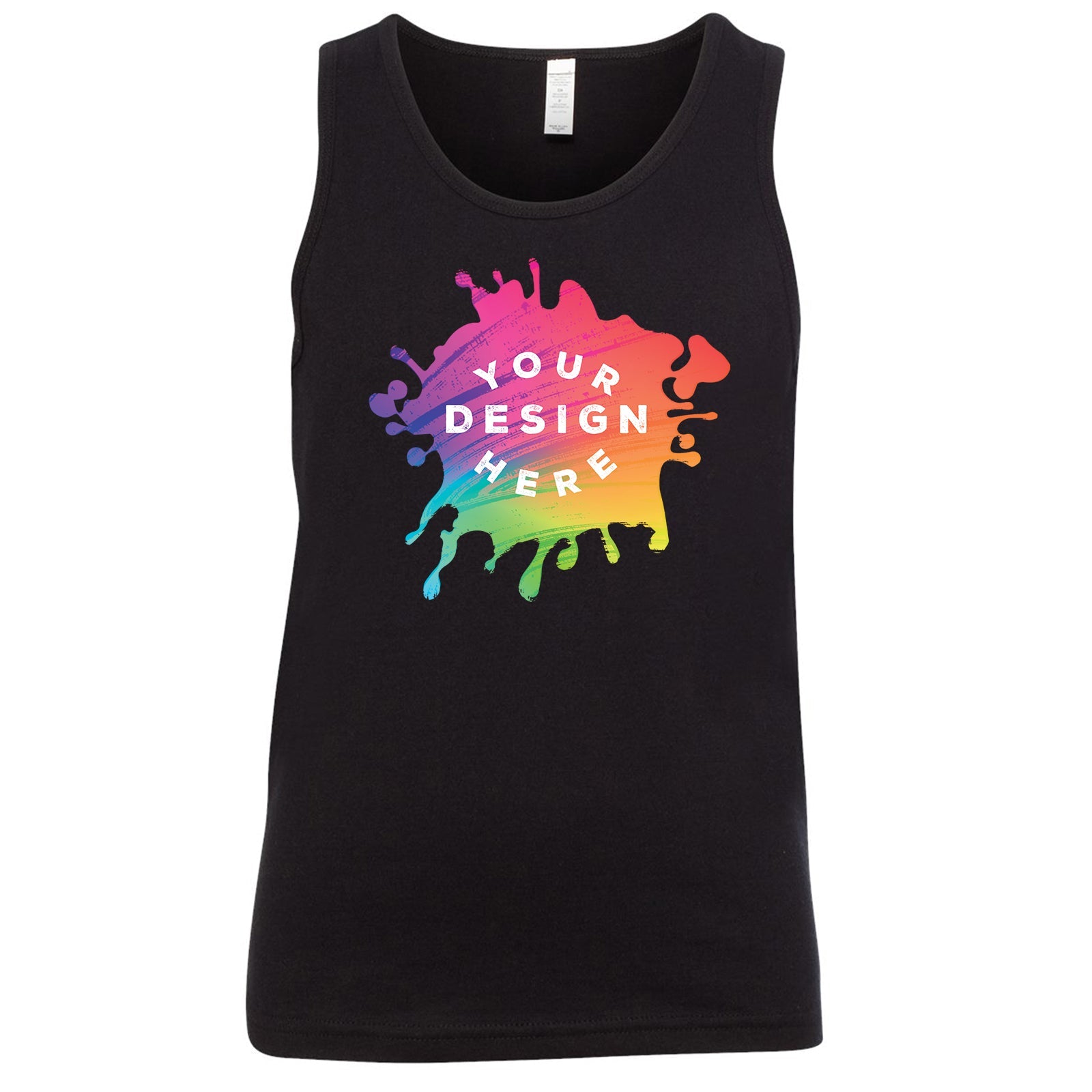 Bella + Canvas Youth Unisex 100% Cotton Jersey Tank Top - Mato & Hash