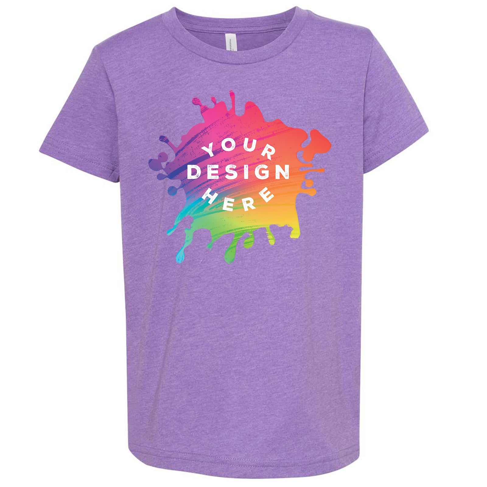 Bella + Canvas Youth Unisex Cotton/Polyester Blend T-Shirt - Mato & Hash