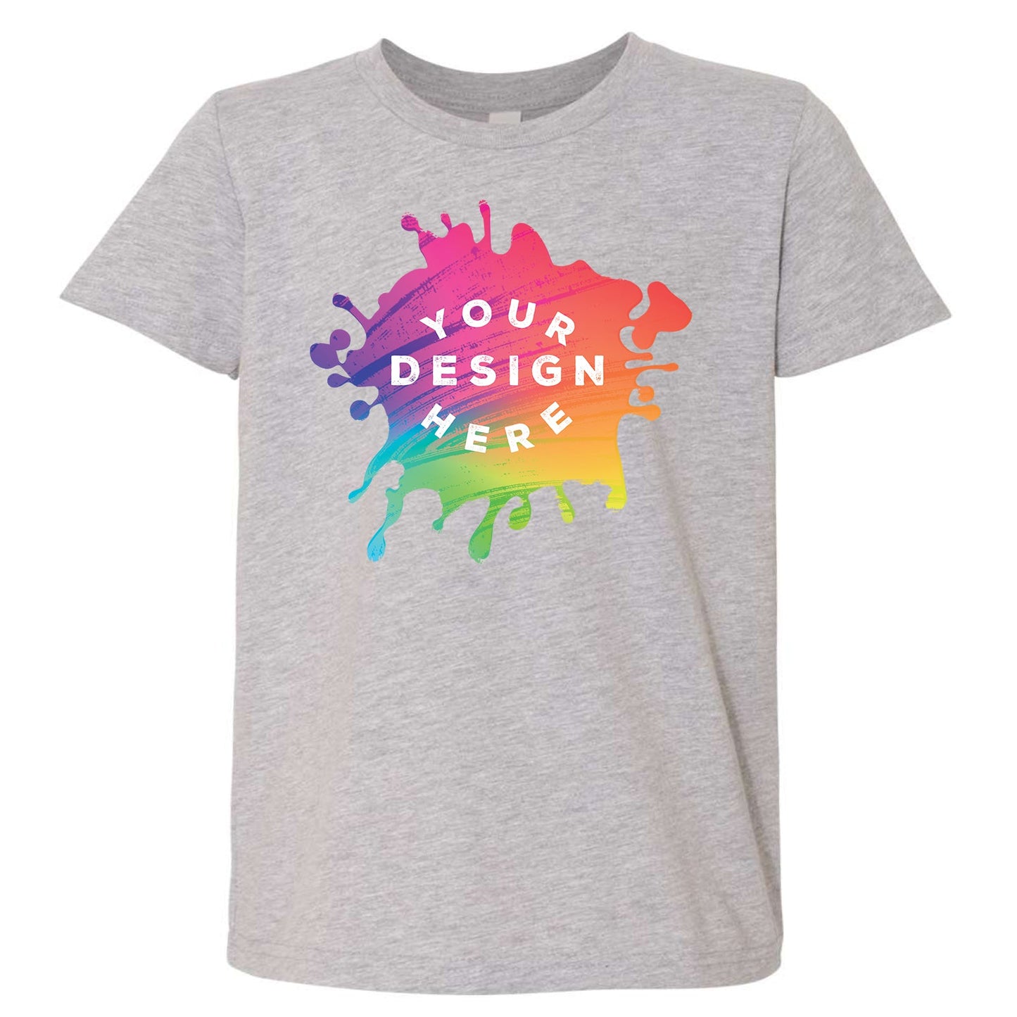 Bella + Canvas Youth Unisex Cotton/Polyester Blend T-Shirt - Mato & Hash