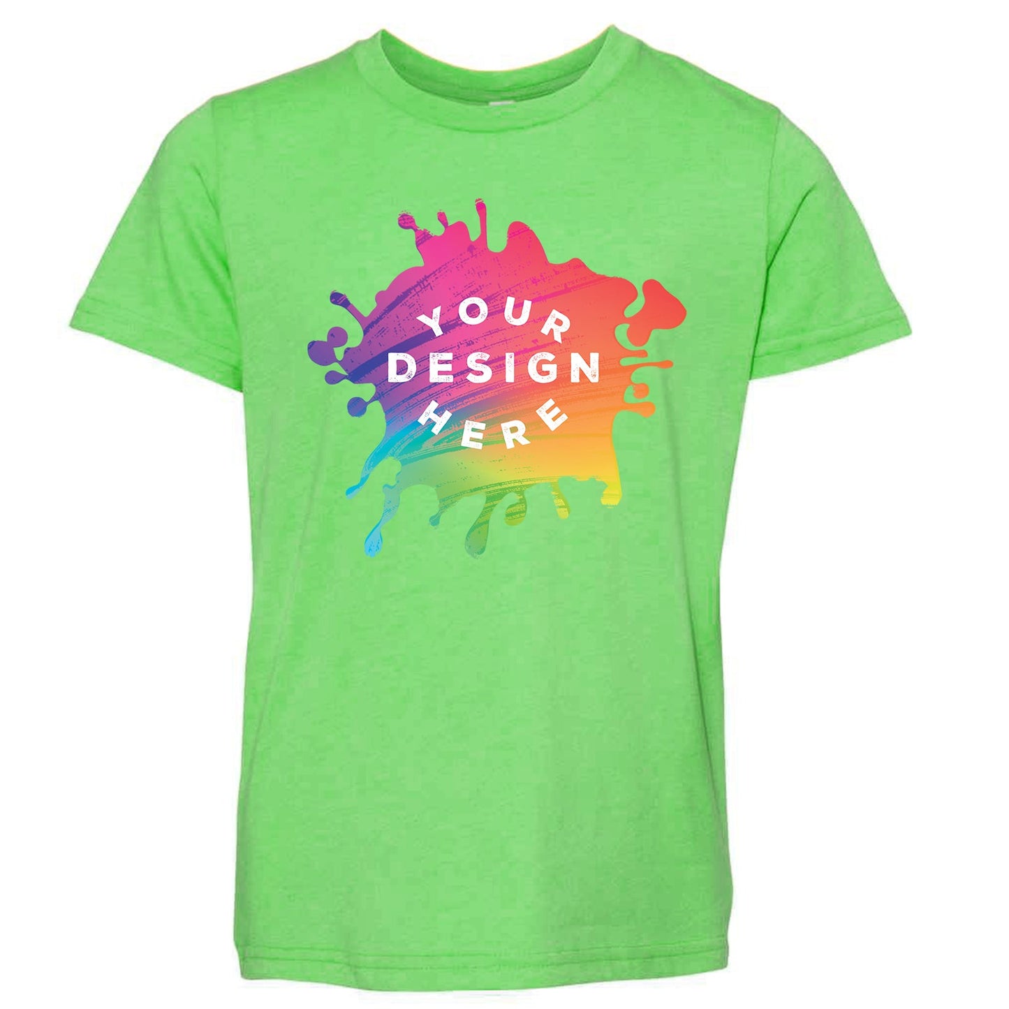 Bella + Canvas Youth Unisex Cotton/Polyester Blend T-Shirt - Mato & Hash
