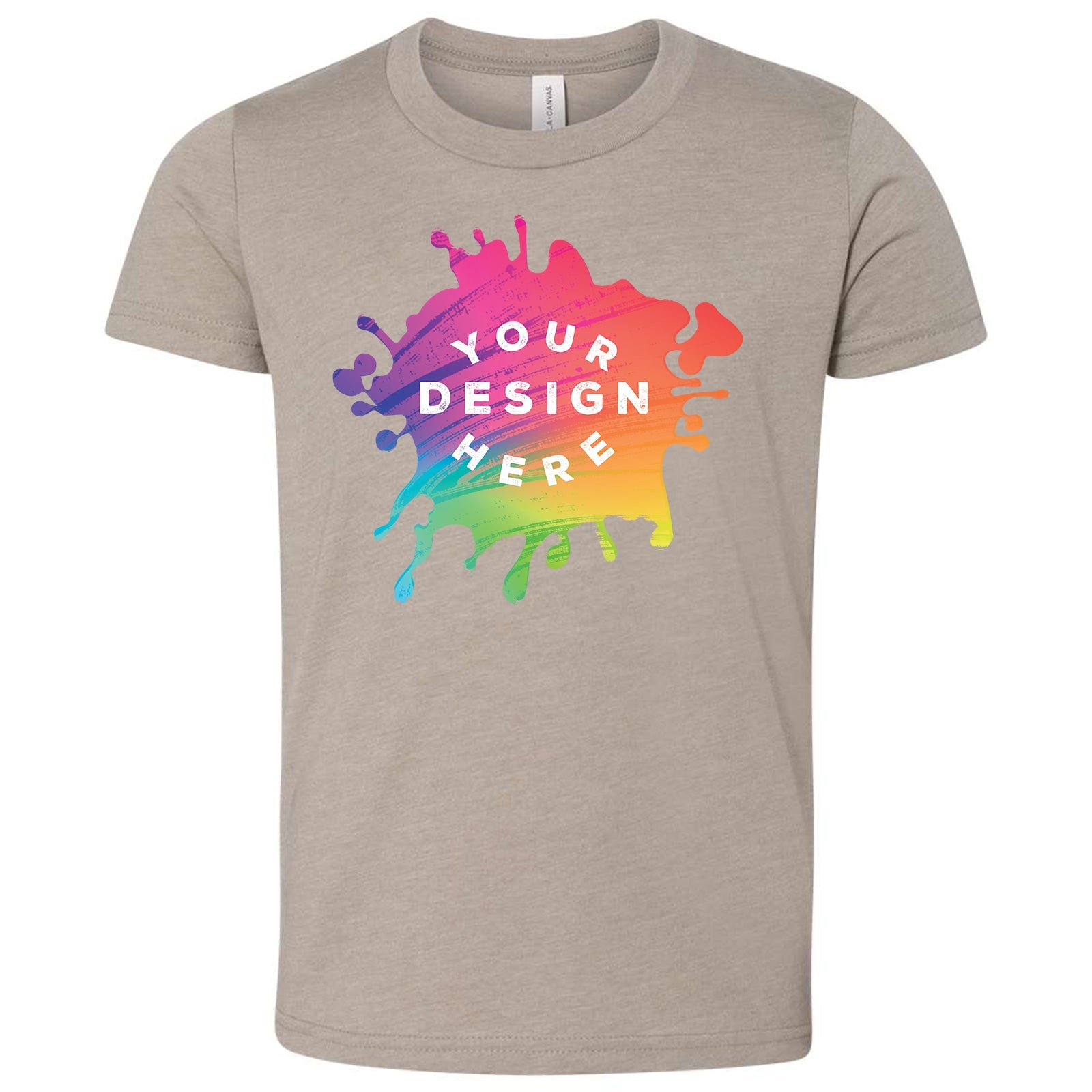 Bella + Canvas Youth Unisex Cotton/Polyester Blend T-Shirt - Mato & Hash