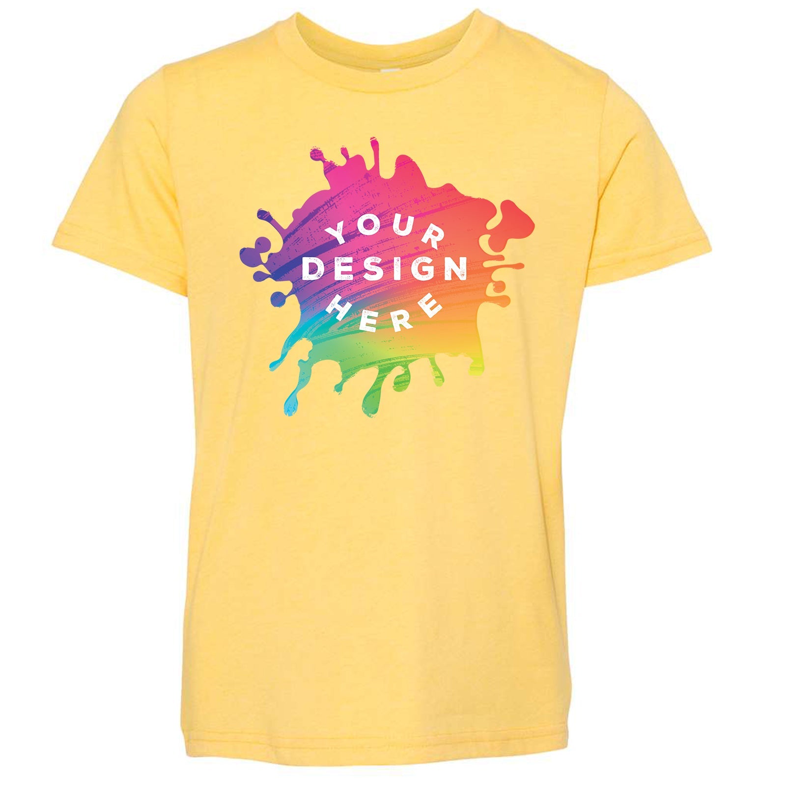 Bella + Canvas Youth Unisex Cotton/Polyester Blend T-Shirt - Mato & Hash