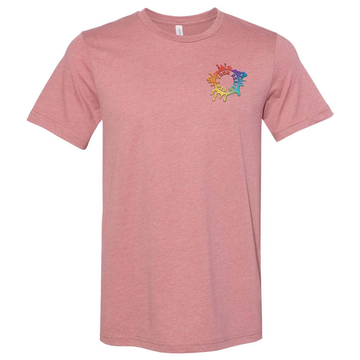 Bella + Canvas Youth Unisex Cotton/Polyester Blend T-Shirt Embroidery - Mato & Hash
