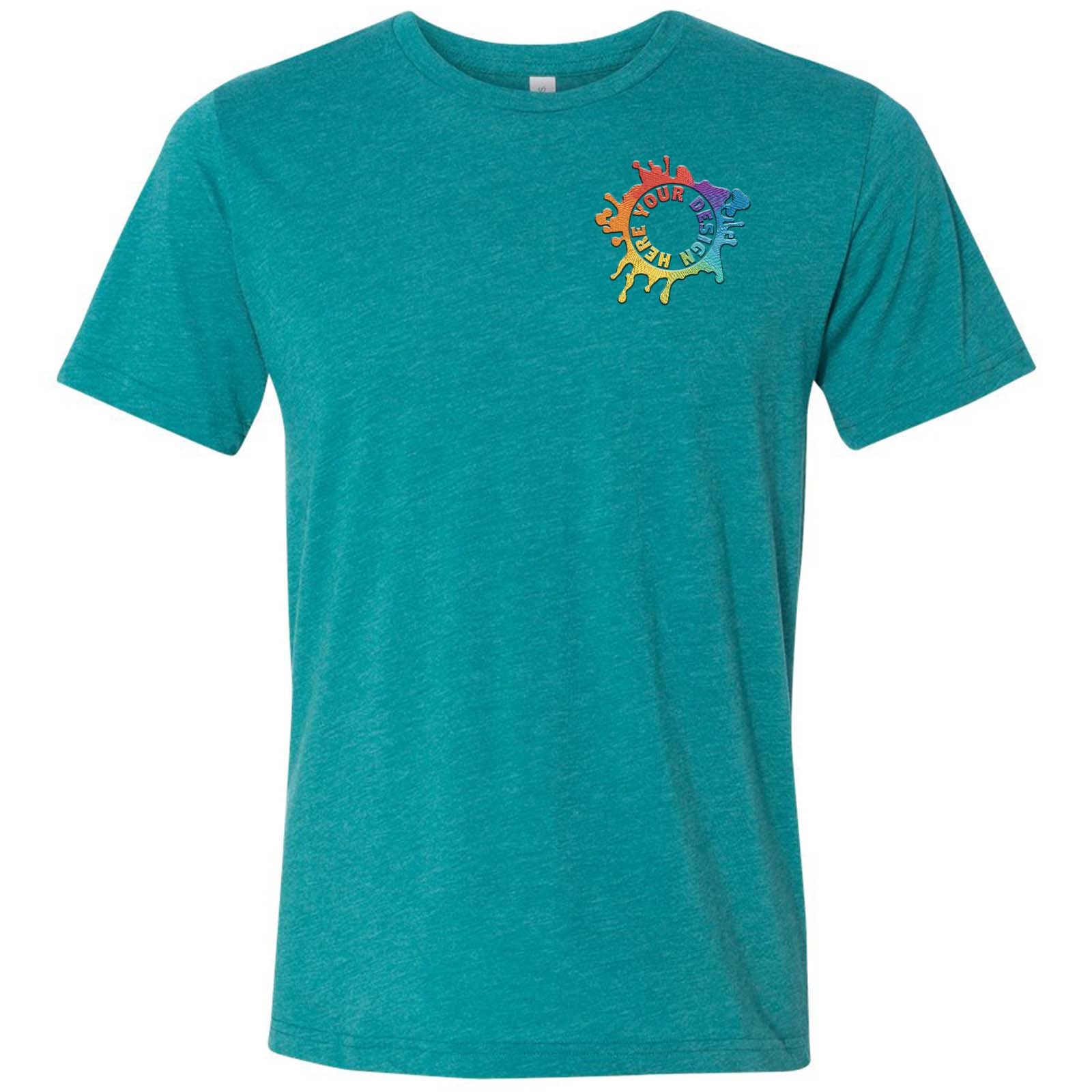 Bella + Canvas Youth Unisex Triblend T-Shirt Embroidery - Mato & Hash