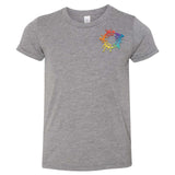 Bella + Canvas Youth Unisex Triblend T-Shirt Embroidery - Mato & Hash