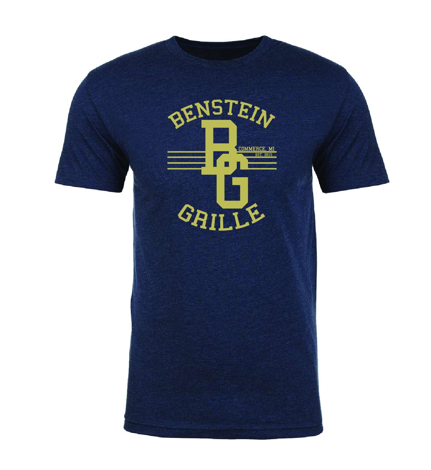 Benstein Grille "Commerce, MI" Soft Cozy Shirt EST, BG Men's light T-Shirts - Mato & Hash