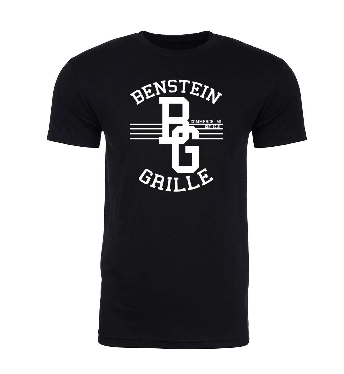 Benstein Grille "Commerce, MI" Soft Cozy Shirt EST, BG Men's light T-Shirts - Mato & Hash