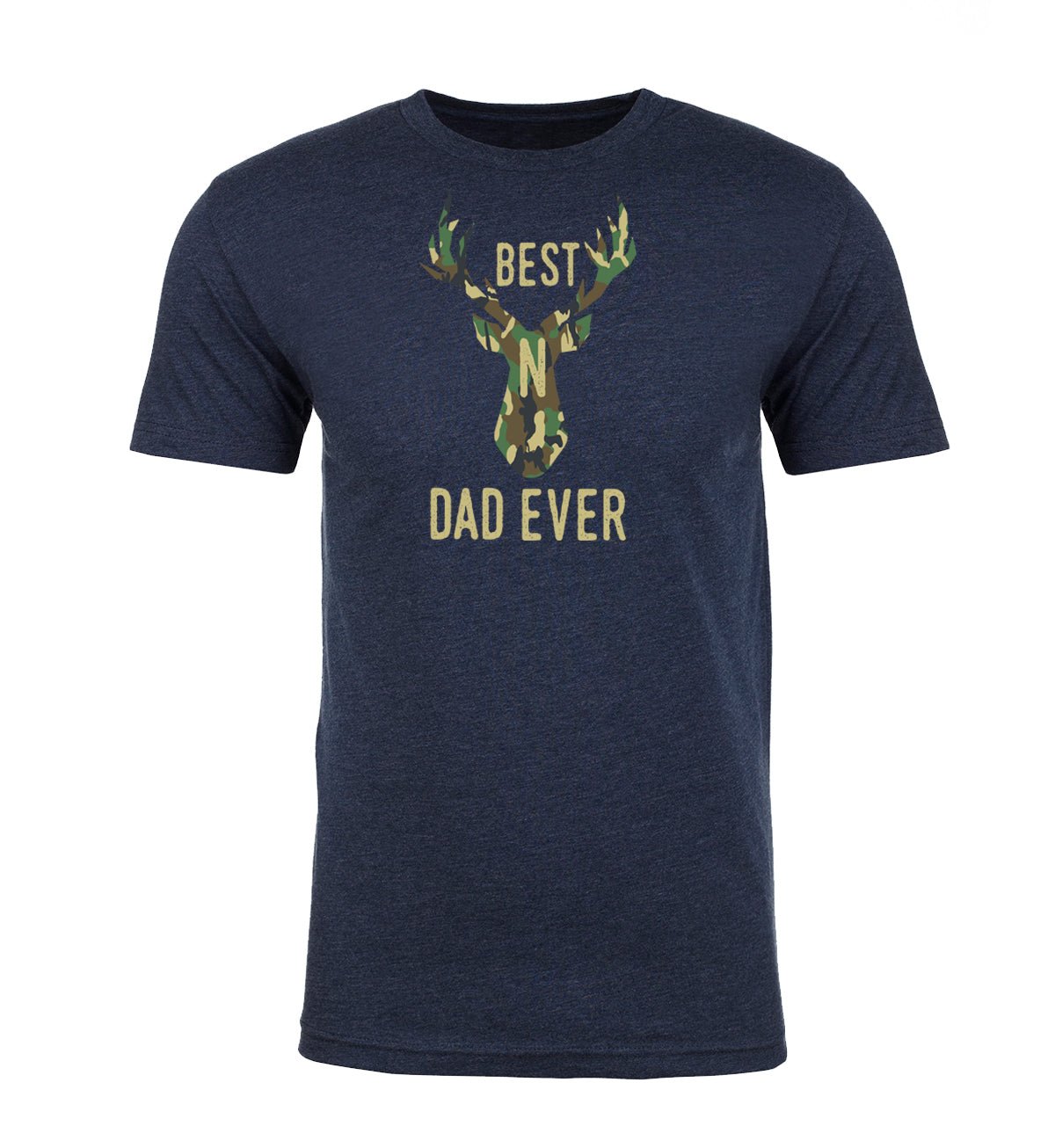 Best Buck'n Dad Ever Camouflage Deer Unisex T Shirts - Mato & Hash