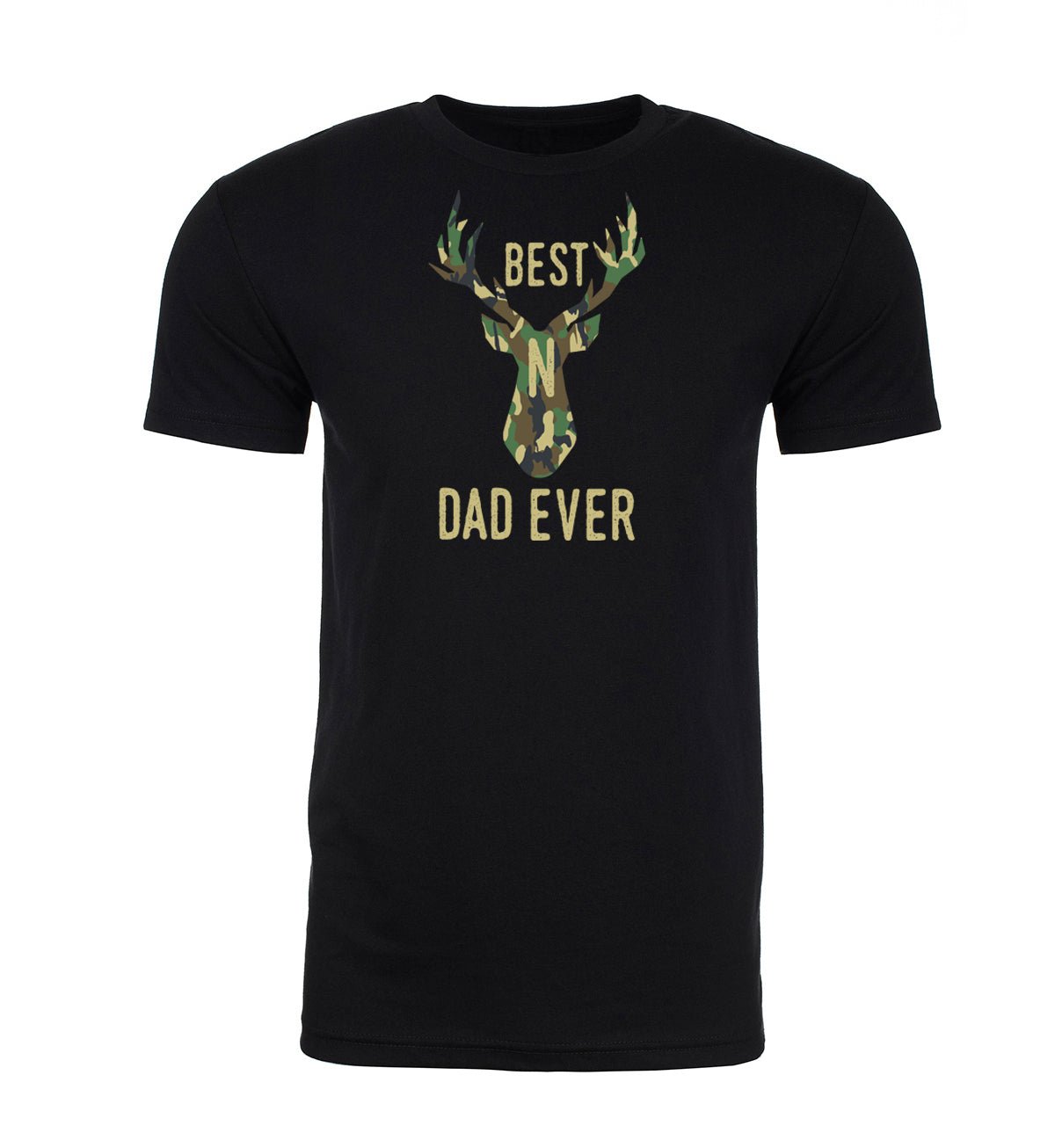 Best Buck'n Dad Ever Camouflage Deer Unisex T Shirts - Mato & Hash