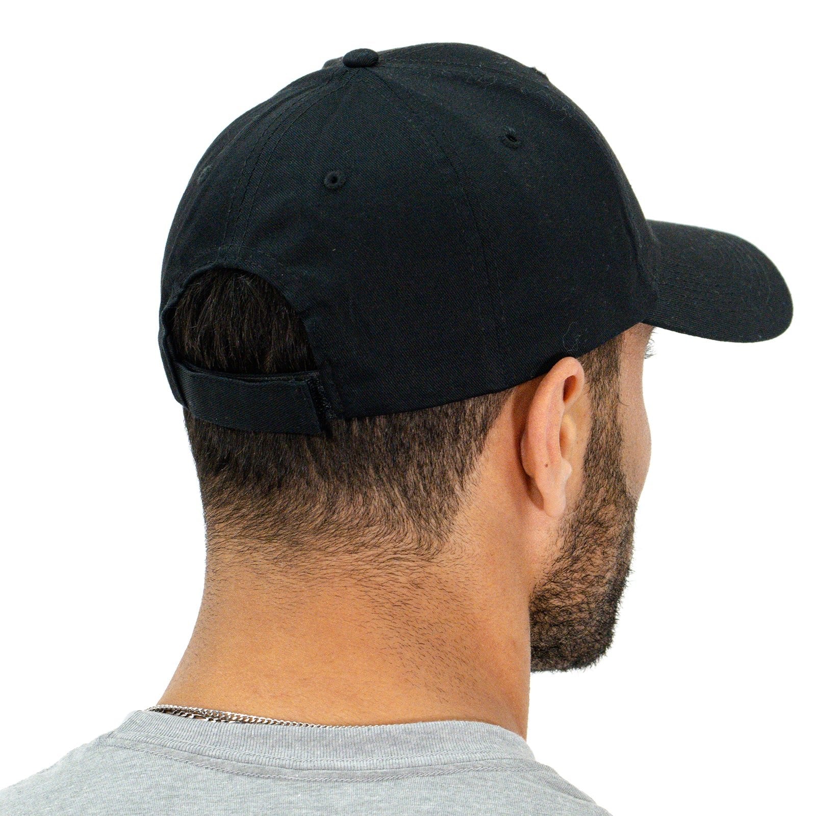 Big Accessories Cotton 6-Panel Structured Cap Embroidery Twill