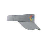 Big Accessories Sport Visor with Mesh Embroidery - Mato & Hash