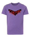 Bloody Vampire Bat Custom Kids Halloween T Shirts - Mato & Hash