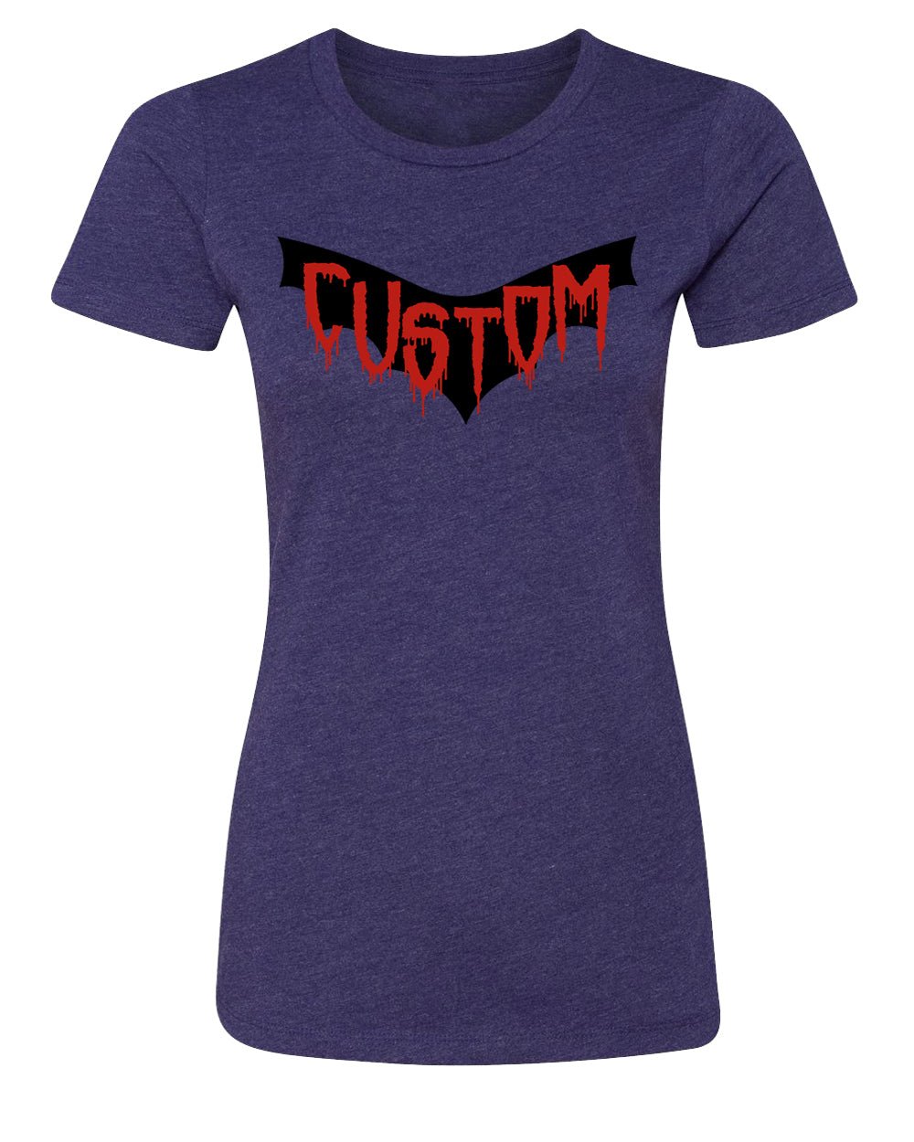 Bloody Vampire Bat Custom Womens Halloween T Shirts - Mato & Hash