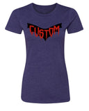 Bloody Vampire Bat Custom Womens Halloween T Shirts