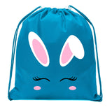 Blushing Bunny Easter Mini Polyester Drawstring Bag