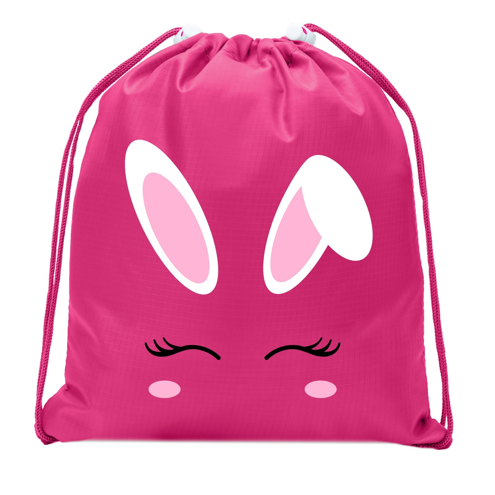 Blushing Bunny Easter Mini Polyester Drawstring Bag - Mato & Hash