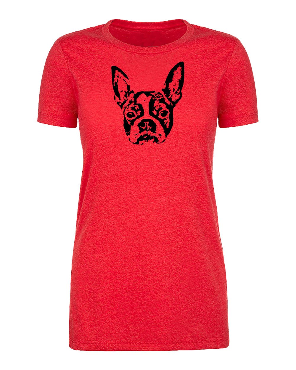 Boston Terrier Womens T Shirts - Mato & Hash