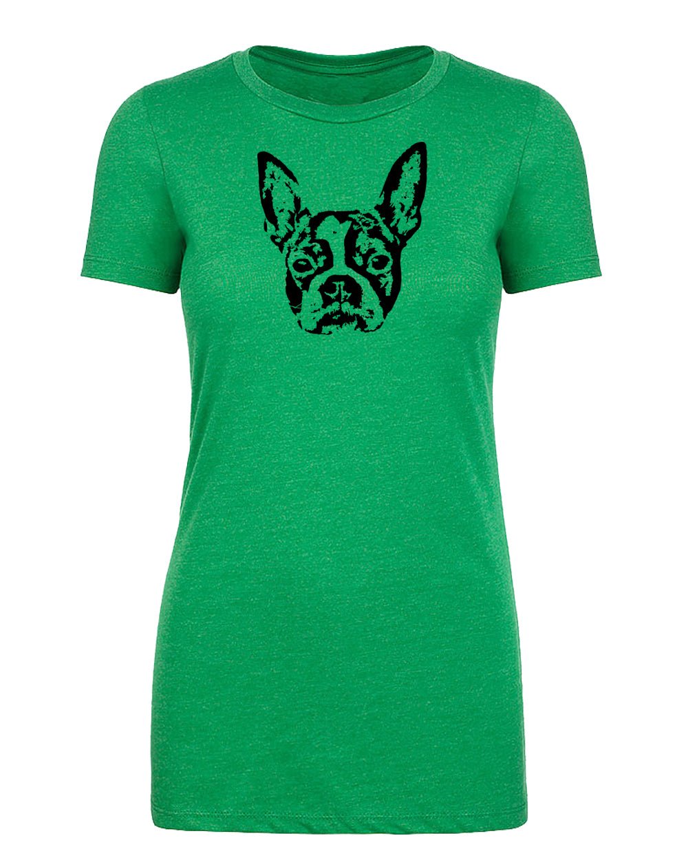 Boston Terrier Womens T Shirts - Mato & Hash