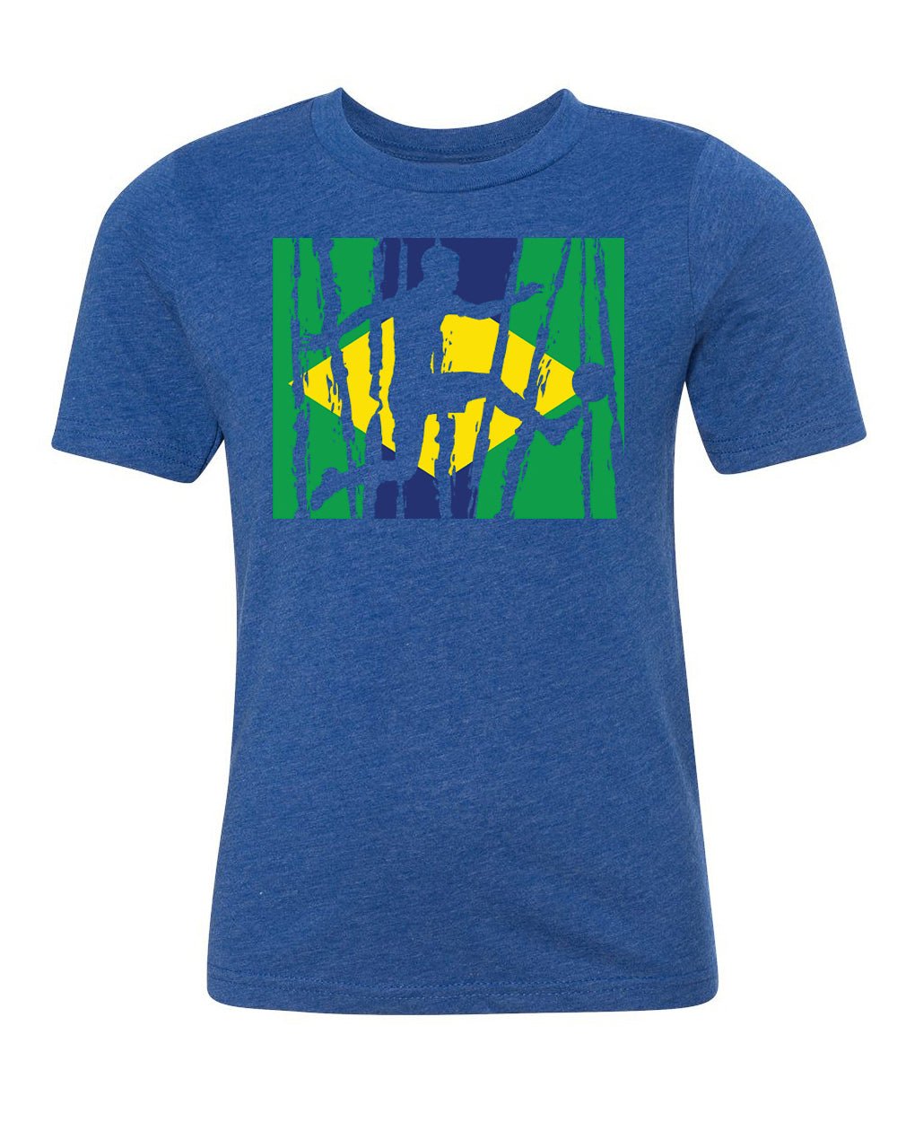 Brazil Soccer Pride Kids T Shirts - Mato & Hash