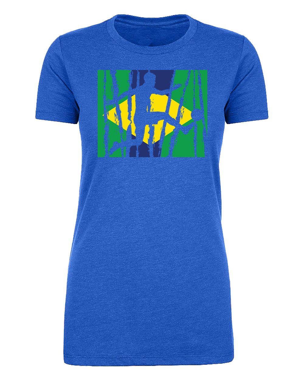 Brazil Soccer Pride Womens T Shirts - Mato & Hash