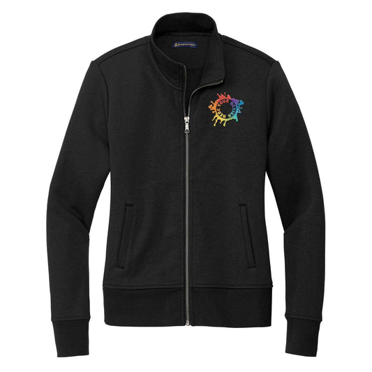 Brooks Brothers® Women’s Double-Knit Full-Zip Embroidered - Mato & Hash