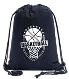 Buckets Shield Basketball Cotton Drawstring Bag