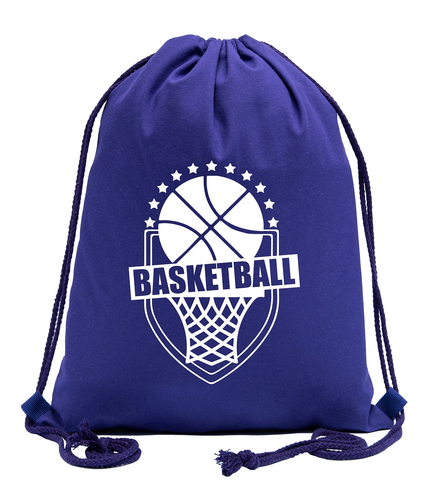 Buckets Shield Basketball Cotton Drawstring Bag - Mato & Hash