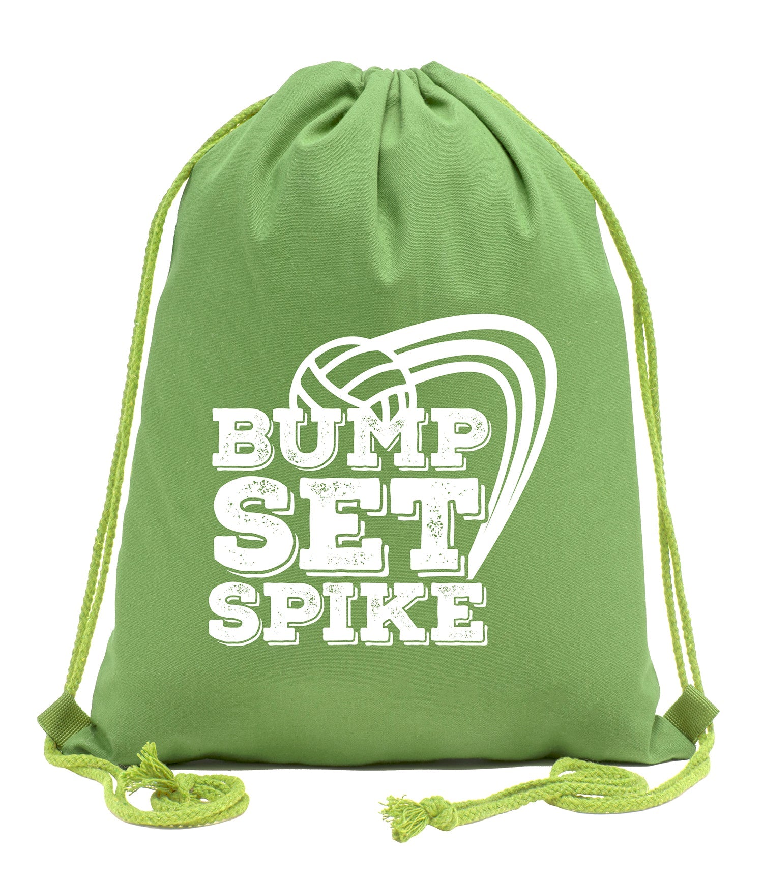 Bump, Set, Spike Cotton Drawstring Bag - Mato & Hash