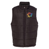 Burnside Puffer Vest Embroidery