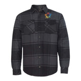 Burnside - Quilted Flannel Jacket Embroidery