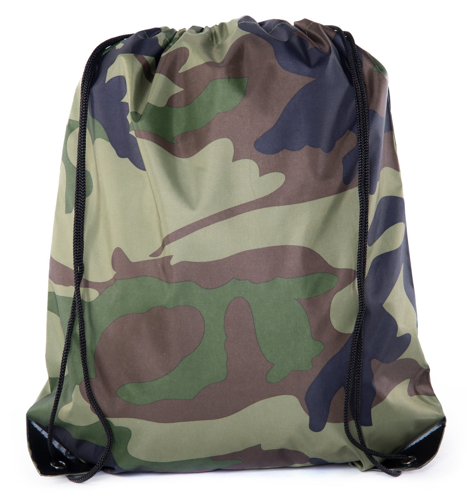 Camouflage Polyester Drawstring Bag - Mato & Hash