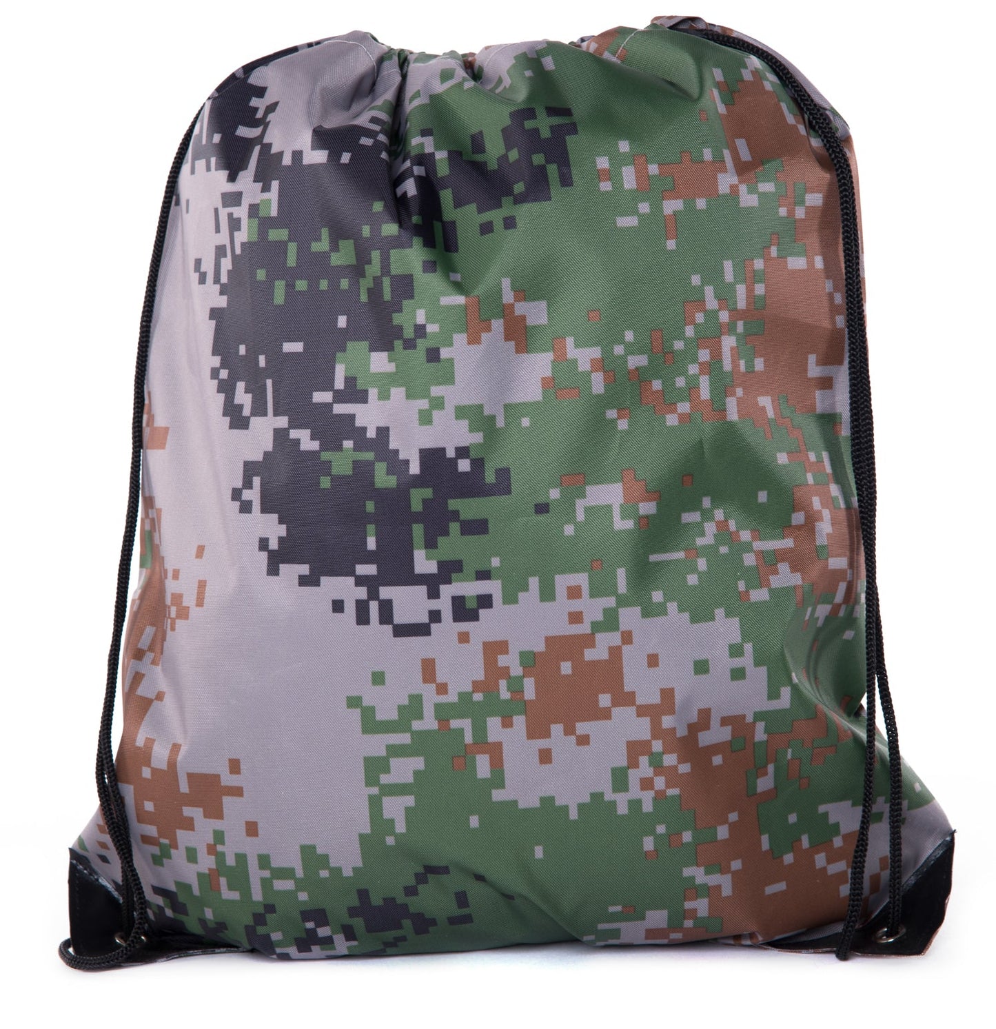 Camouflage Polyester Drawstring Bag - Mato & Hash